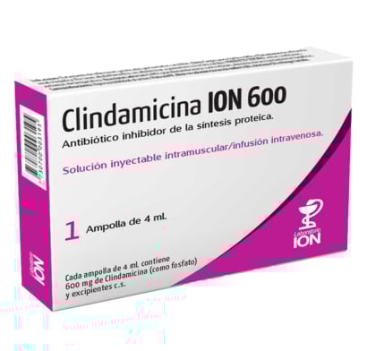 Clindamicina Ion 600 Mg 1 Ampolla