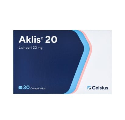 Aklis 20 Mg 30 Comprimidos