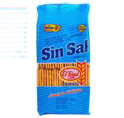 Galletas Sin Sal 390 G