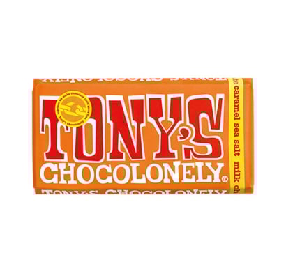 Chocolate Tony's Caramelo Y Sal 180 G