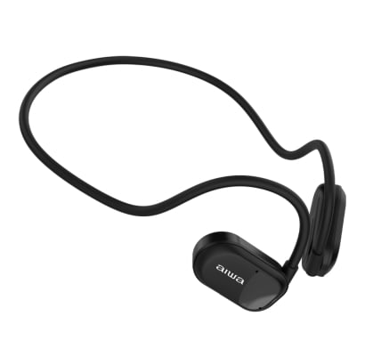 Auriculares Aiwa Conducción De Aire Negro