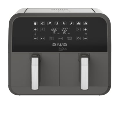 Aiwa Freidora Sin Aceite Doble Cesto 8l