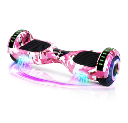 Patineta Eléctrica Go-green Rosa Y Blanco