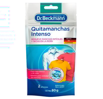 Jabón Para Ropa Dr.beckmann Quitamanchas Intenso Doypack 80 G