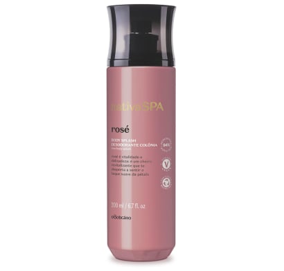 Body Splash Nativa Spa Rose 200 Ml