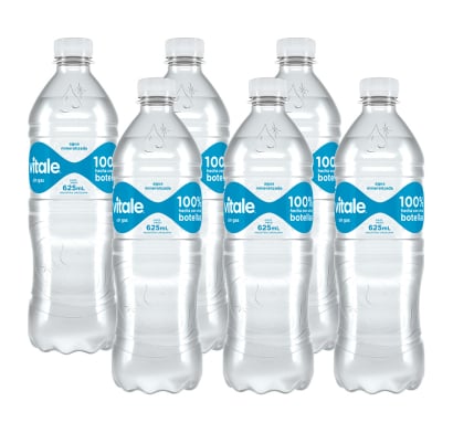 Funda Agua Con Gas Vitale 625 Ml