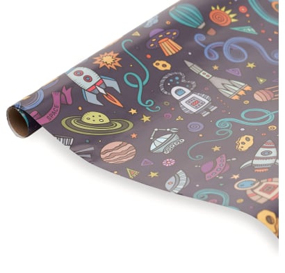 Papel De Regalo Happy Paper Espacio 50x70 Cm