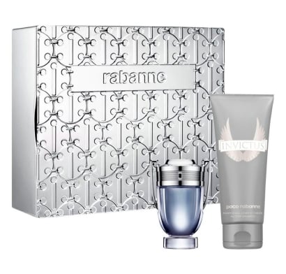 Cofre Paco Rabanne Perfume Invictus Edt 50 Ml + Gel De Ducha 100 Ml