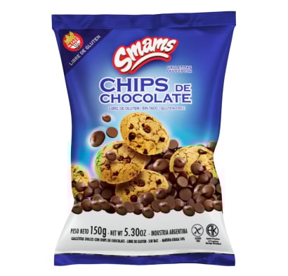 Galleta Smams Chips Chocolate Sin Gluten 150 G