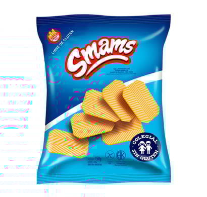 Galleta Smams Colegial Vainilla 150 G