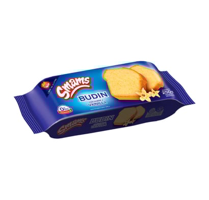 Budín Smams Sin Gluten Vainilla 250 G