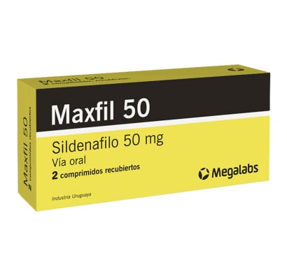 MAXFIL 50 MG 2 COMPRIMIDOS