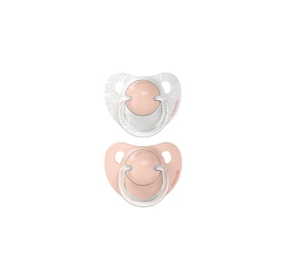 Chupete Anatómico Suavinex Silicona Sx Pro 0 A 6 Meses Dreams Rosa 2 Unidades