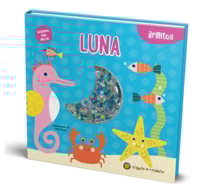 Libro Brillitos De Silicona Luna