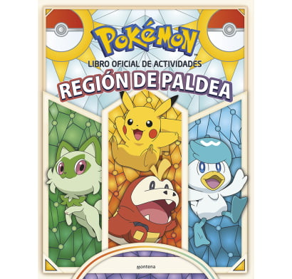 Libro Pokémon Actividades Región De Paldea