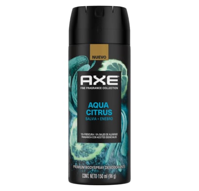 Desodorante En Aerosol Axe Aqua Citrus 150 Ml