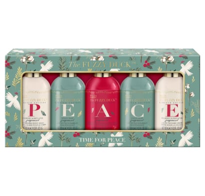 Set De Baño Baylis & Harding The Fuzzy Duck Winter Peace 5 Unidades