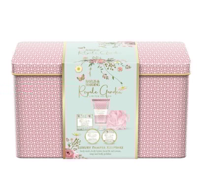 Set De Cuidado Baylis & Harding Royale Garden Rose Edición Limitada 5 Unidades