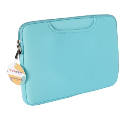 Estuche Para Laptop Happy Paper Celeste