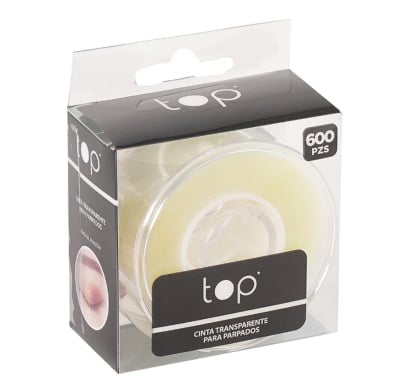 Cinta Para Párpados Top Premium Transparente 600 Piezas