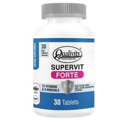 Suplemento Qualivits Supervit Forte 30 Tabletas