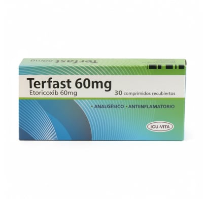 Terfast 60 mg 30 Comprimidos Recubiertos