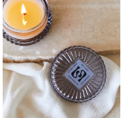 Vela Glowy Louis & Lewis Spicy Cedar Gris 70 Ml