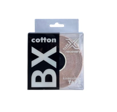 Cinta Kinesiológica Barex Cotton Algodón 5 Cm X 6 M Beige
