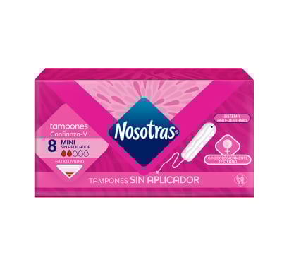 Tampones Nosotras Mini 8 Unidades 