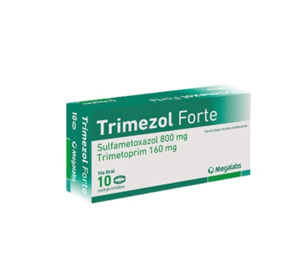 Trimezol Forte 800/160 10 Comprimidos
