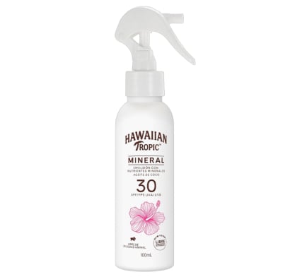 Protector Solar Hawaiian Tropic Mineral Facial Fps30 100 Ml