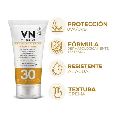 Protector Solar Villeneuve FPS30 120 ml