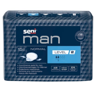 Apósitos Seni Man Normal Nivel 2 15 Unidades