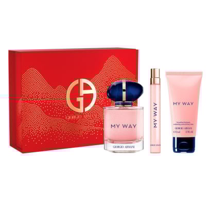 Cofre Perfume Armani My Way Edp 90ml + Minitalla 10 Ml + Body Lotion 50 Ml