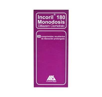Incoril Monodosis 180 Mg 20 Comprimidos Recubiertos