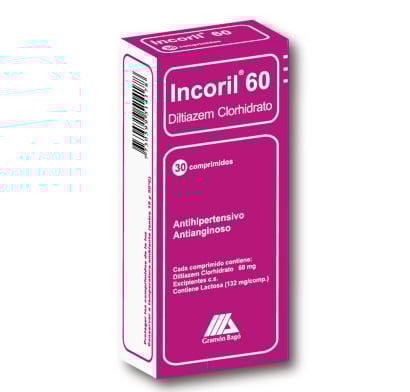 INCORIL 60 MG 30 COMPRIMIDOS