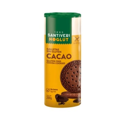 Galleta Santiveri Noglut Cacao 200 G