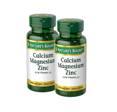 Cápsulas Calcio Magnesio Zinc 2x1 10 Unidades
