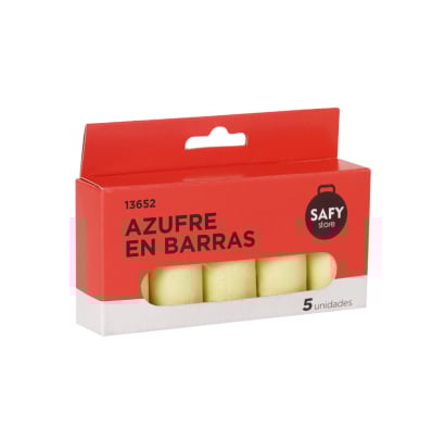 Azufre En Barra Safy 5 Unidades 