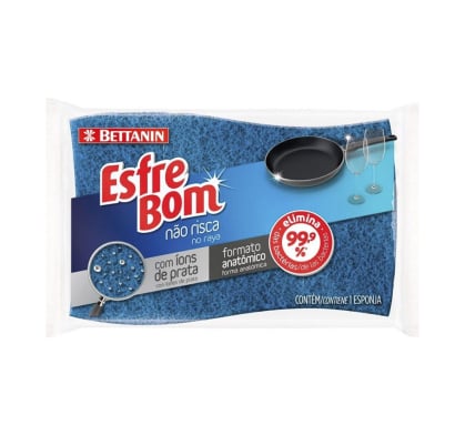 Esponja Esfrebom Teflón 1 Unidad