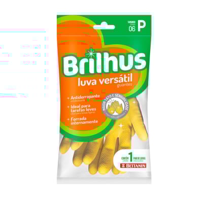 Guantes De Limpieza Brilhus Versátil Talle Pequeño