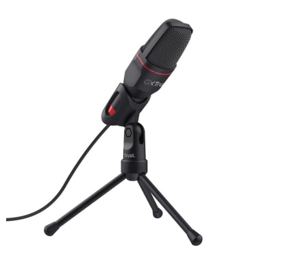 Micrófono Gamer Trust GXT212 Negro