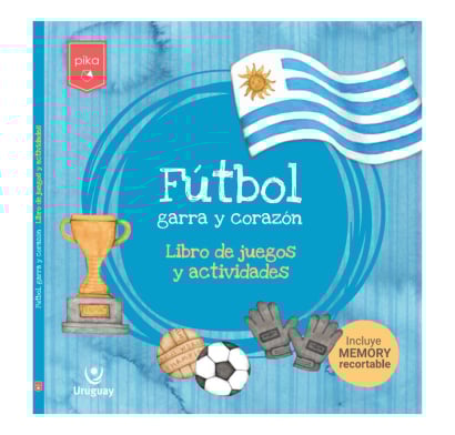 Libro Pika Fútbol, Garra Y Corazón