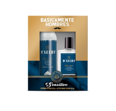 Pack Dr.selby Sensitive Espuma 149 G + After Shave 60 Ml