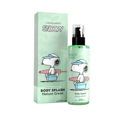 Body Splash Casapueblo Snoopy Nature Green 200 Ml