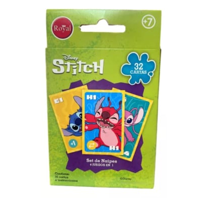 Juego 4 En 1 Stich Royal
