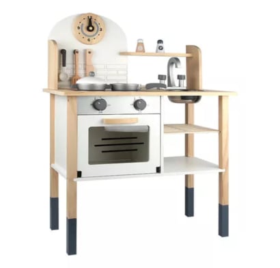 Juego De Cocina Akas Horno Con Despensa De Madera 