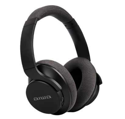 Auriculares Aiwa Noisecancelling Bt Negro