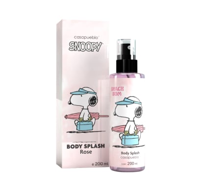 Body Splash Casapueblo Snoopy Rose Flower 200 Ml