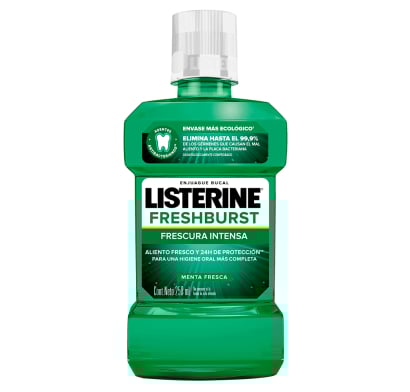 Enjuague Bucal Listerine Fresh Burst 250 Ml
